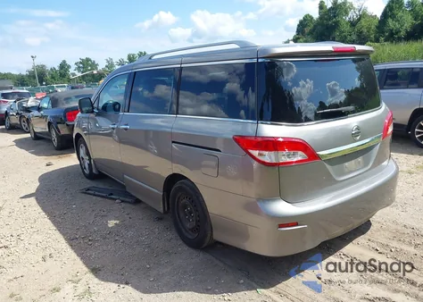 2012 Nissan Quest Le from USA, damaged, VIN JN8AE2KP0C9030583